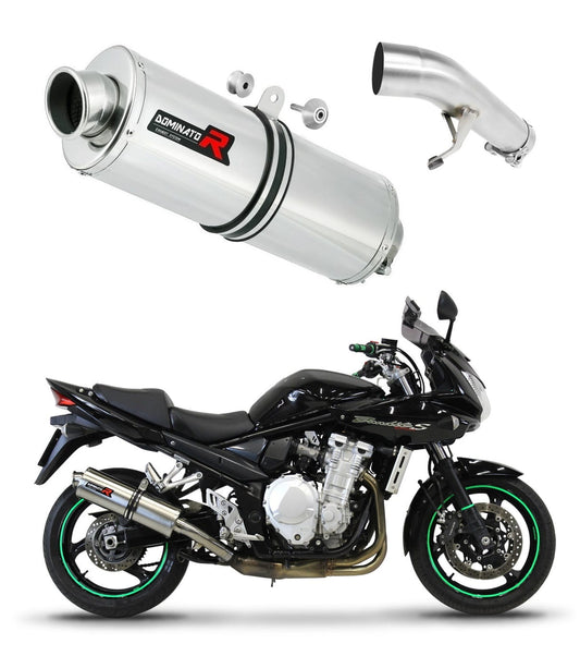 SUZUKI GSF 1250 N / S BANDIT 2007 - 2016 Exhaust Silencer Muffler OV + dB killer 20 m. - Dominator motociklo duslintuvas