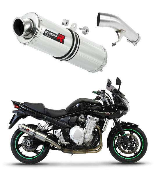 Suzuki GSF 1250 N / S BANDIT 2007 - 2016 Exhaust Silencer Muffler ST + dB killer medium 20 m. - Dominator motociklo duslintuvas