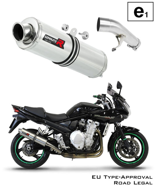 GSF 1250 BANDIT 2007 - 2016 EU Approved Exhaust Silencer ST 20 m. - Dominator motociklo duslintuvas