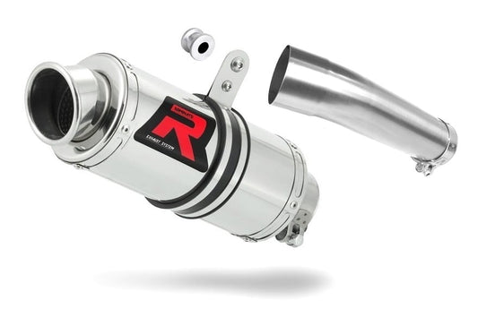 Suzuki SV 650 N 1999 - 2002 Exhaust Silencer Muffler GP1 + dB killer medium 19 m. - Dominator motociklo duslintuvas