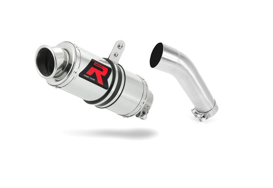 Suzuki SV 650 N 2003 - 2015 Exhaust Silencer Muffler GP1 + dB killer medium 20 m. - Dominator motociklo duslintuvas