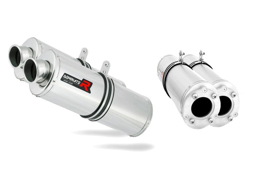 Suzuki SV 1000 N 2003 - 2007 Exhaust Silencer Muffler OV + dB killer medium 20 m. - Dominator motociklo duslintuvas