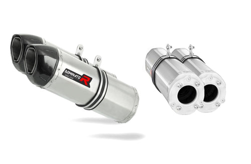 Suzuki SV 1000 N 2003 - 2007 Exhaust Silencer Muffler HP1 + dB killer medium