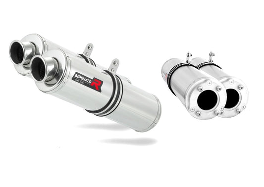 Suzuki SV 1000 N 2003 - 2007 Exhaust Silencer Muffler ST + dB killer medium 20 m. - Dominator motociklo duslintuvas