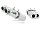 Suzuki SV 1000 N 2003 - 2007 Exhaust Silencer Muffler ST + dB killer medium 20 m. - Dominator motociklo duslintuvas