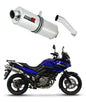 Suzuki DL 650 V-Strom 2004 - 2006 Exhaust Silencer Muffler OV + dB killer medium 20 m. - Dominator motociklo duslintuvas