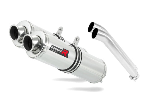Suzuki DL 1000 V-Strom 2002 - 2012 Exhaust Silencer Muffler ST + dB killer medium 20 m. - Dominator motociklo duslintuvas