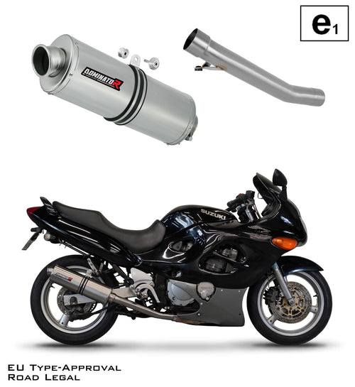 Suzuki GSXF 600 1998 - 2006 EU Approved Exhaust Silencer OV