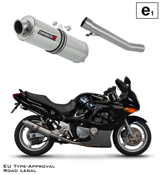 Suzuki GSXF 600 1998 - 2006 EU Approved Exhaust Silencer ST 19 m. - Dominator motociklo duslintuvas