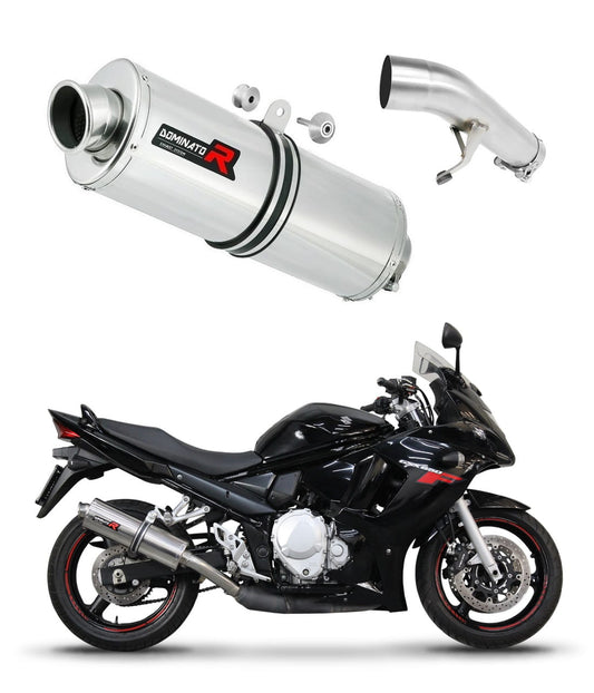 Suzuki GSXF 650 2007 - 2016 Exhaust Silencer Muffler OV + dB killer medium 20 m. - Dominator motociklo duslintuvas