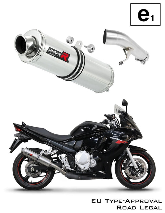 Suzuki GSXF 650 2007 - 2016 EU Approved Exhaust Silencer ST 20 m. - Dominator motociklo duslintuvas