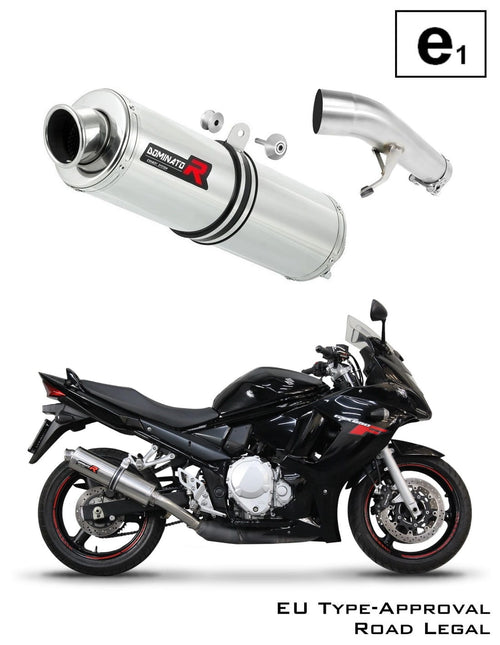 Suzuki GSXF 650 2007 - 2016 EU Approved Exhaust Silencer ST