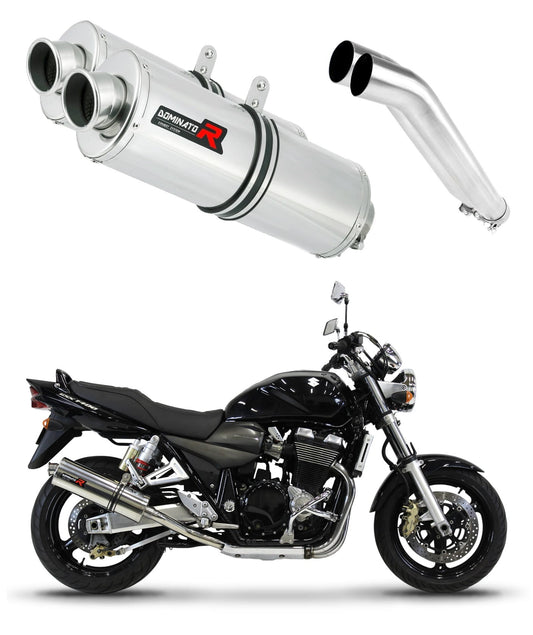 Suzuki GSX 1400 2001 - 2005 Exhaust Silencer Muffler OV + dB killer medium 20 m. - Dominator motociklo duslintuvas