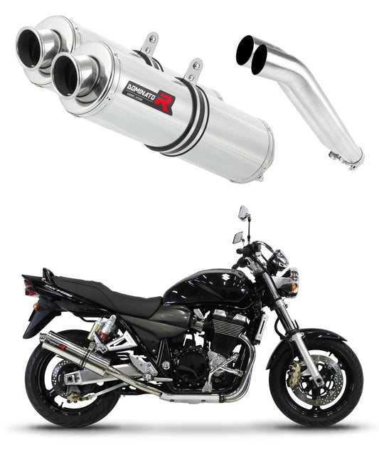 Suzuki GSX 1400 2001 - 2005 Exhaust Silencer Muffler ST + dB killer medium 20 m. - Dominator motociklo duslintuvas
