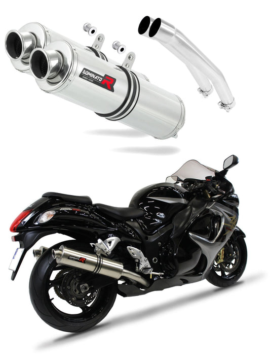 Suzuki GSXR 1300 Hayabusa 2008 - 2019 Exhaust Silencer Muffler ST + dB killer medium 20 m. - Dominator motociklo duslintuvas