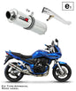 GSF 650 S BANDIT EU Approved Exhaust Silencer ROUND 2005 - 2006 20 m. - Dominator motociklo duslintuvas