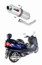 Suzuki BURGMAN 400 1998 - 2002 Exhaust Silencer Muffler OV + dB killer medium 19 m. - Dominator motociklo duslintuvas