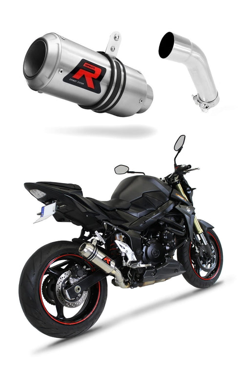 Suzuki GSR 750 2011 - 2016 Exhaust Silencer Muffler GP + dB killer medium
