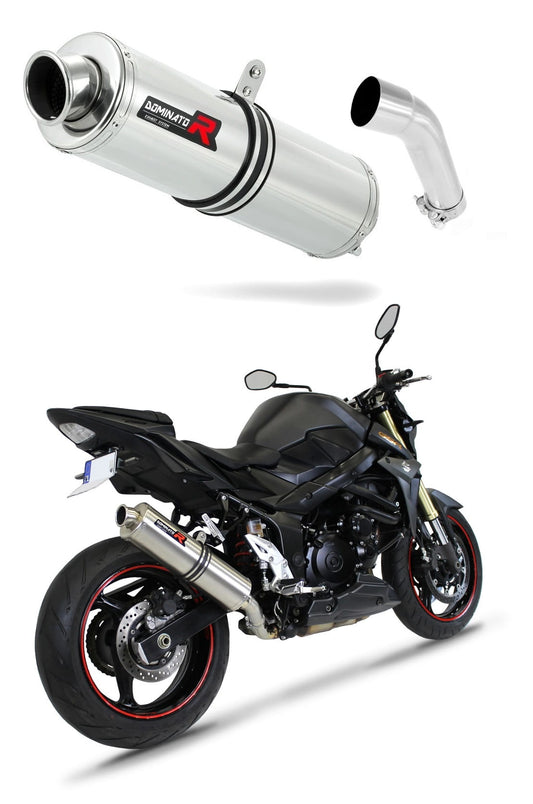 Suzuki GSR 750 2011 - 2016 Exhaust Silencer Muffler ST + dB killer medium 20 m. - Dominator motociklo duslintuvas