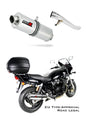 GSX 750 INAZUMA EU Approved Exhaust Silencer OVAL 1998 - 2003 19 m. - Dominator motociklo duslintuvas