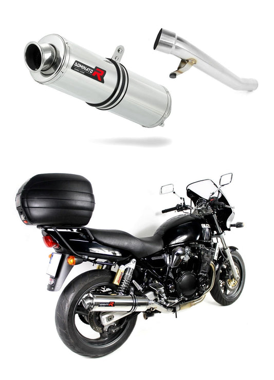 Suzuki GSX 750 INAZUMA 1997 - 2003 Exhaust Silencer Muffler ST + dB killer medium 19 m. - Dominator motociklo duslintuvas