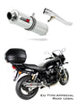 GSX 750 INAZUMA EU Approved Exhaust Silencer ROUND 1998 - 2003 19 m. - Dominator motociklo duslintuvas