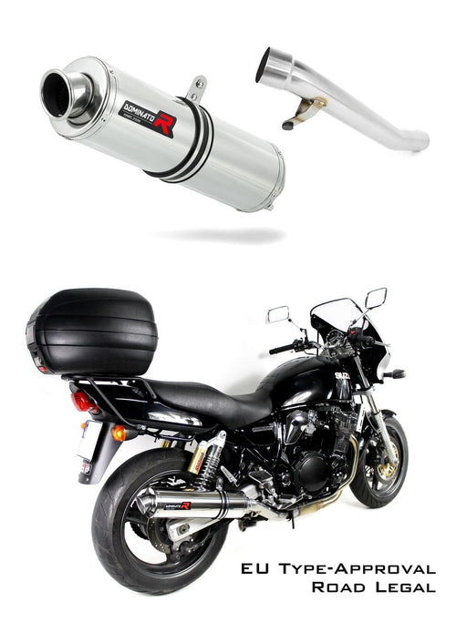 Suzuki GSX 750 INAZUMA EU Approved Exhaust Silencer ROUND 1998 - 2003