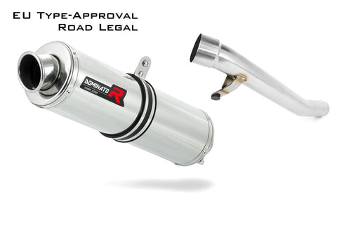 Suzuki GSX 1200 INAZUMA EU Approved Exhaust Silencer OVAL 1999 - 2000