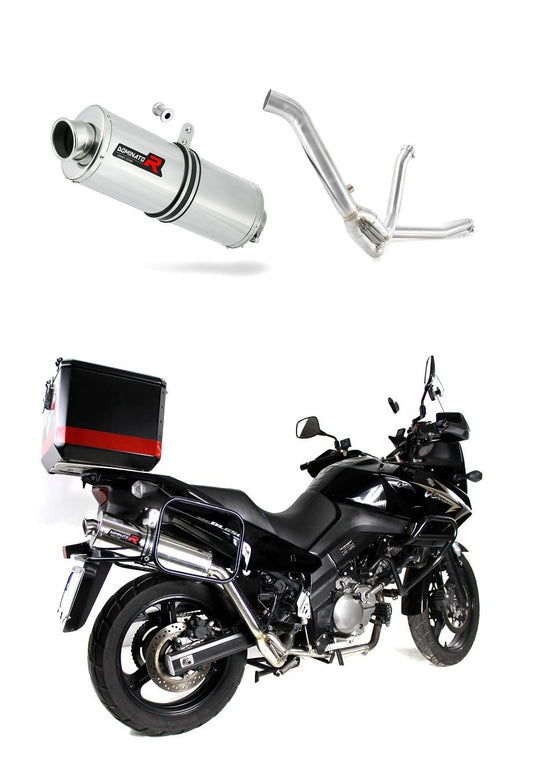 Suzuki DL 650 V-Strom / XT 2012 - 2016 Exhaust Silencer Muffler OV + dB killer medium 20 m. - Dominator motociklo duslintuvas