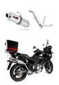 Suzuki DL 650 V-Strom / XT 2012 - 2016 Exhaust Silencer Muffler OV + dB killer medium 20 m. - Dominator motociklo duslintuvas