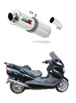 Suzuki BURGMAN 650 2002 - 2012 Exhaust Silencer Muffler ST + dB killer medium 20 m. - Dominator motociklo duslintuvas