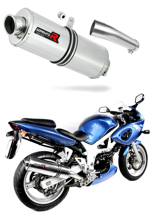 Suzuki SV 650 S 1999 - 2002 Exhaust Silencer Muffler OV + dB killer medium 19 m. - Dominator motociklo duslintuvas