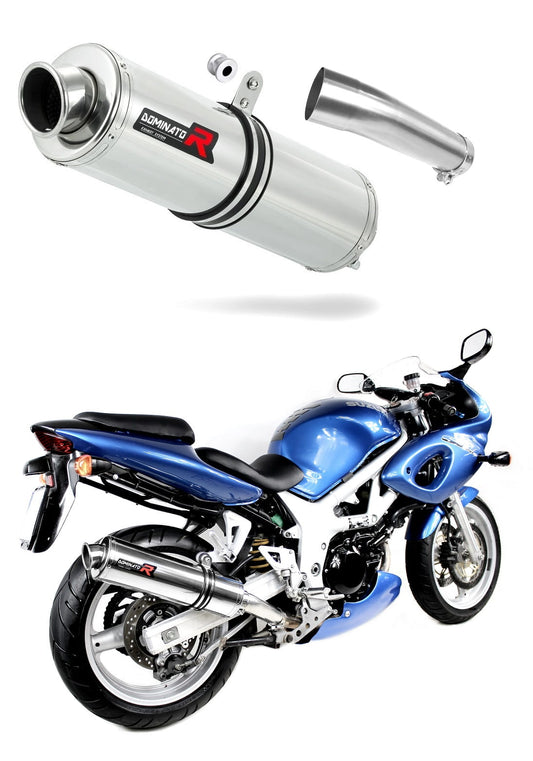 Suzuki SV 650 S 1999 - 2002 Exhaust Silencer Muffler ST + dB killer medium 19 m. - Dominator motociklo duslintuvas