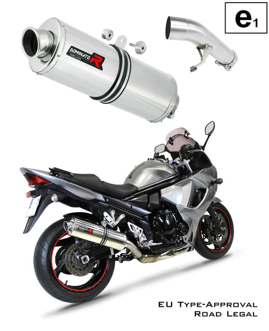 Suzuki GSX 1250 FA 2010 - 2016 EU Approved Exhaust Silencer OV 20 m. - Dominator motociklo duslintuvas