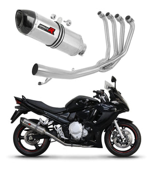 Suzuki GSX 1250 FA 2010 - 2016 Full Exhaust System Collector Silencer HP1 + dB killer