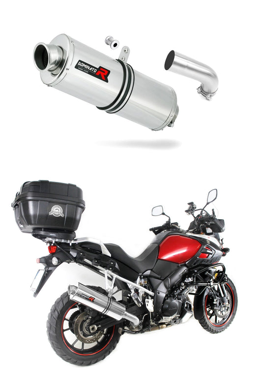Suzuki DL 1000 V-Strom 2014 - 2016 Exhaust Silencer Muffler OV + dB killer medium 20 m. - Dominator motociklo duslintuvas
