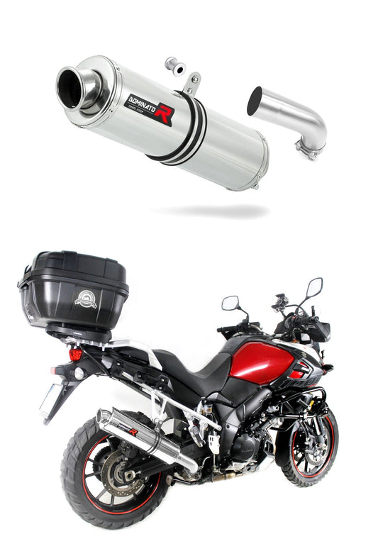 Suzuki DL 1000 V-Strom 2014 - 2016 Exhaust Silencer Muffler ST + dB killer medium 20 m. - Dominator motociklo duslintuvas