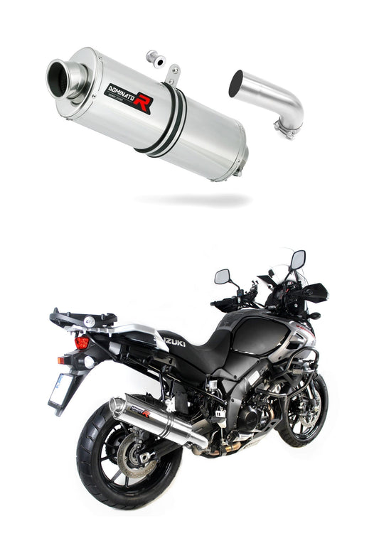 Suzuki DL 1000 V-Strom 2017 - 2020 Exhaust Silencer Muffler OV + dB killer medium 20 m. - Dominator motociklo duslintuvas