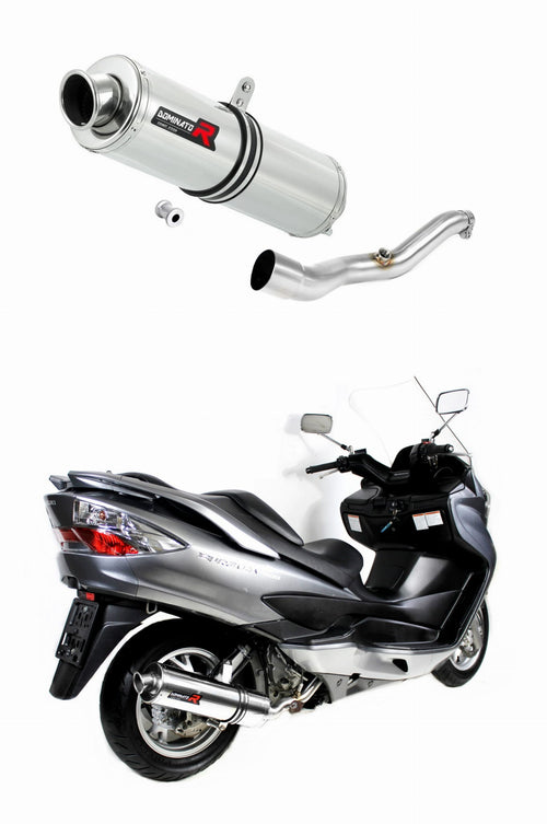 Suzuki BURGMAN 400 2007 - 2016 Exhaust Silencer Muffler ST + dB killer medium