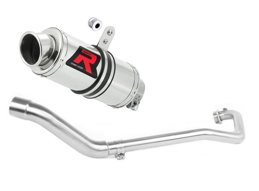 Suzuki GSX R 125 2017 - 2019 Full Exhaust System Collector Silencer GP1 + dB killer medium 20 m. - Dominator motociklo duslintuvas