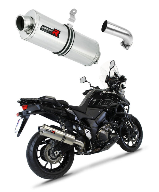 Suzuki DL 1050 V-Strom / XT / DE 2020 - 2024 Exhaust Silencer Muffler OV + dB killer 20 m. - Dominator motociklo duslintuvas