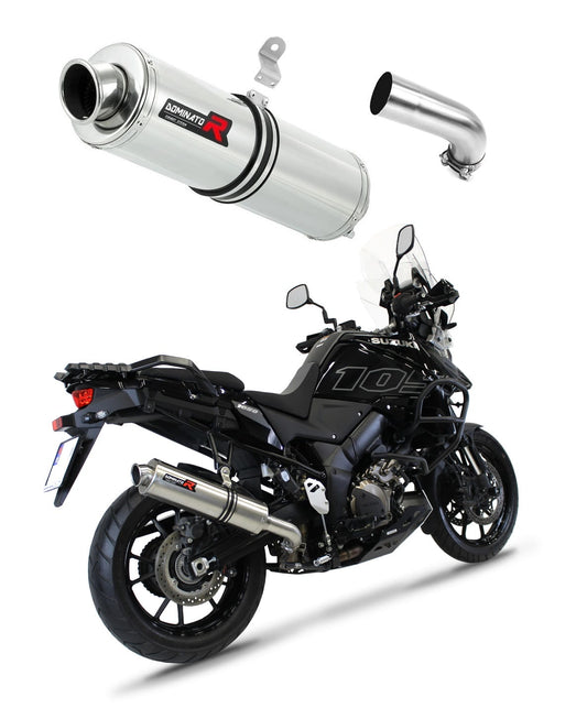 Suzuki DL 1050 V-Strom / XT / DE 2020 - 2024 Exhaust Silencer Muffler ST + dB killer 20 m. - Dominator motociklo duslintuvas