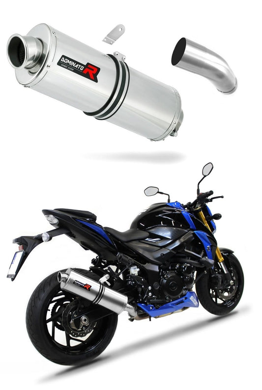 Suzuki GSX-S 750 2017 - 2020 Exhaust Silencer Muffler OV + dB killer medium 20 m. - Dominator motociklo duslintuvas