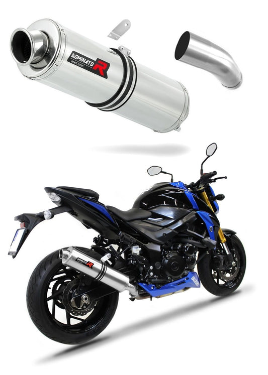 Suzuki GSX-S 750 2017 - 2020 Exhaust Silencer Muffler ST + dB killer medium 20 m. - Dominator motociklo duslintuvas