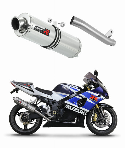 Suzuki GSXR 1000 K1 - K4 2001 - 2004 Exhaust Silencer Muffler Slip-on ST + dB killer medium 20 m. - Dominator motociklo duslintuvas