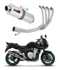 Suzuki GSF 650 BANDIT N / S 2007 - 2016 Full Exhaust System Collector Silencer OV + dB killer medium 20 m. - Dominator motociklo duslintuvas