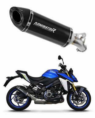 Suzuki GSX-S 1000 / 1000 GT / 950 2021 - 2024 Exhaust Silencer Muffler HP8 BLACK + db killer