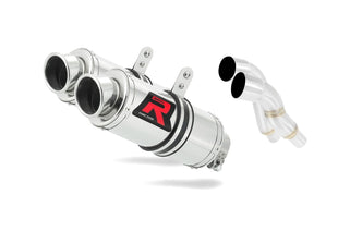 Triumph STREET TRIPLE 675 2007 - 2012 Exhaust Silencer Muffler GP1 + dB killer medium