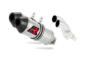 Triumph STREET TRIPLE 675 2007 - 2012 Exhaust Silencer Muffler HP3 + dB killer medium