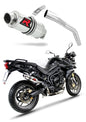 Triumph TIGER 800 XC XR 2015 - 2017 Exhaust Silencer Muffler GP1 + dB killer medium 20 m. - Dominator motociklo duslintuvas